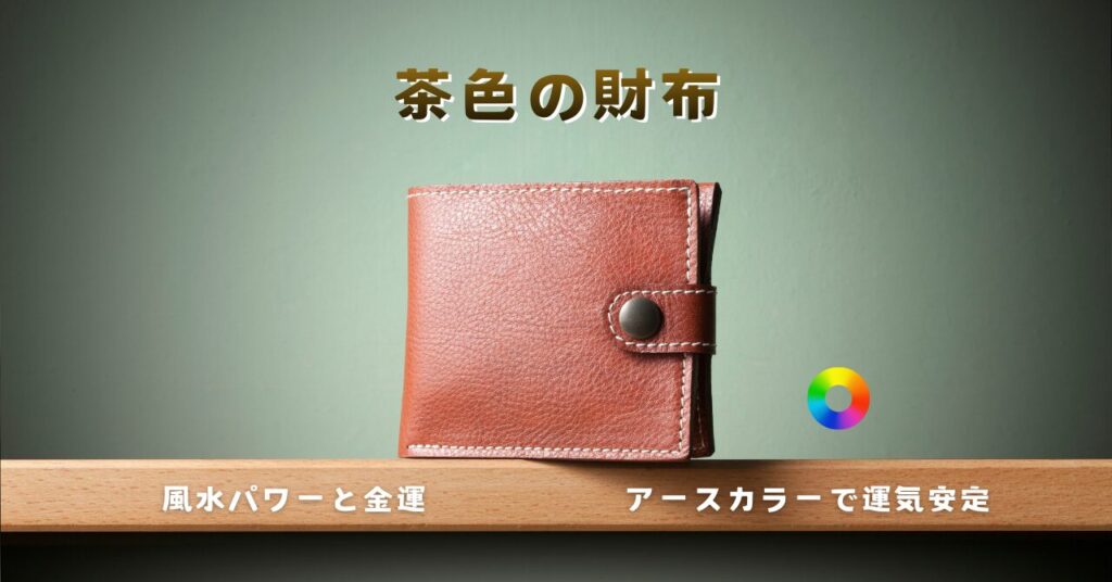「茶色の財布」の風水と金運！アースカラー効果で誰でも運気が安定